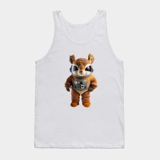 Cool Space Squirrel Plushie Design Tank Top